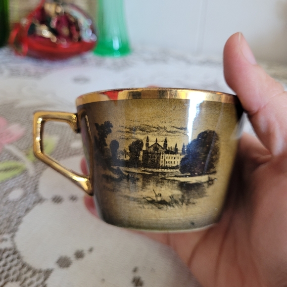 Royal Vistas Ware Cup and Saucer Paintings By Famous Artists Ridgeway England - Picture 9 of 16